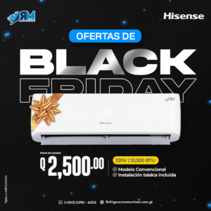 SIST MINI-SPLIT 12KBTU 220 / 1 R 410 AC182CE HISENSE